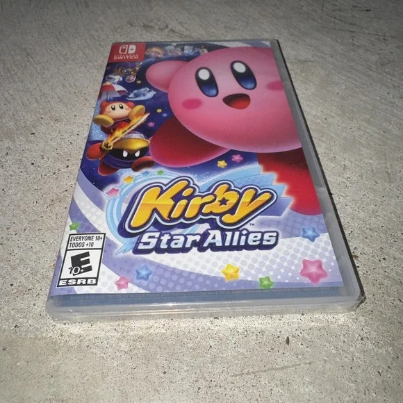 Kirby Star Allies Nintendo Switch Game E10+ Nintendo NTSC-U/C 2018 Co-Op Action - Picture 4 of 6